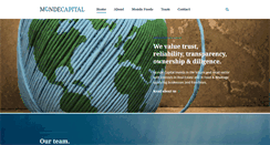 Desktop Screenshot of mondecapital.com